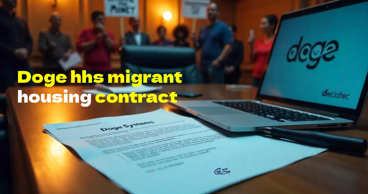 Inside the Doge HHS Migrant Housing Contract: What You Need to Know